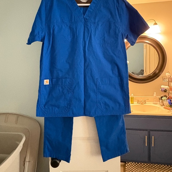 Carhartt Other - Carhartt Blue Scrub Set size Small